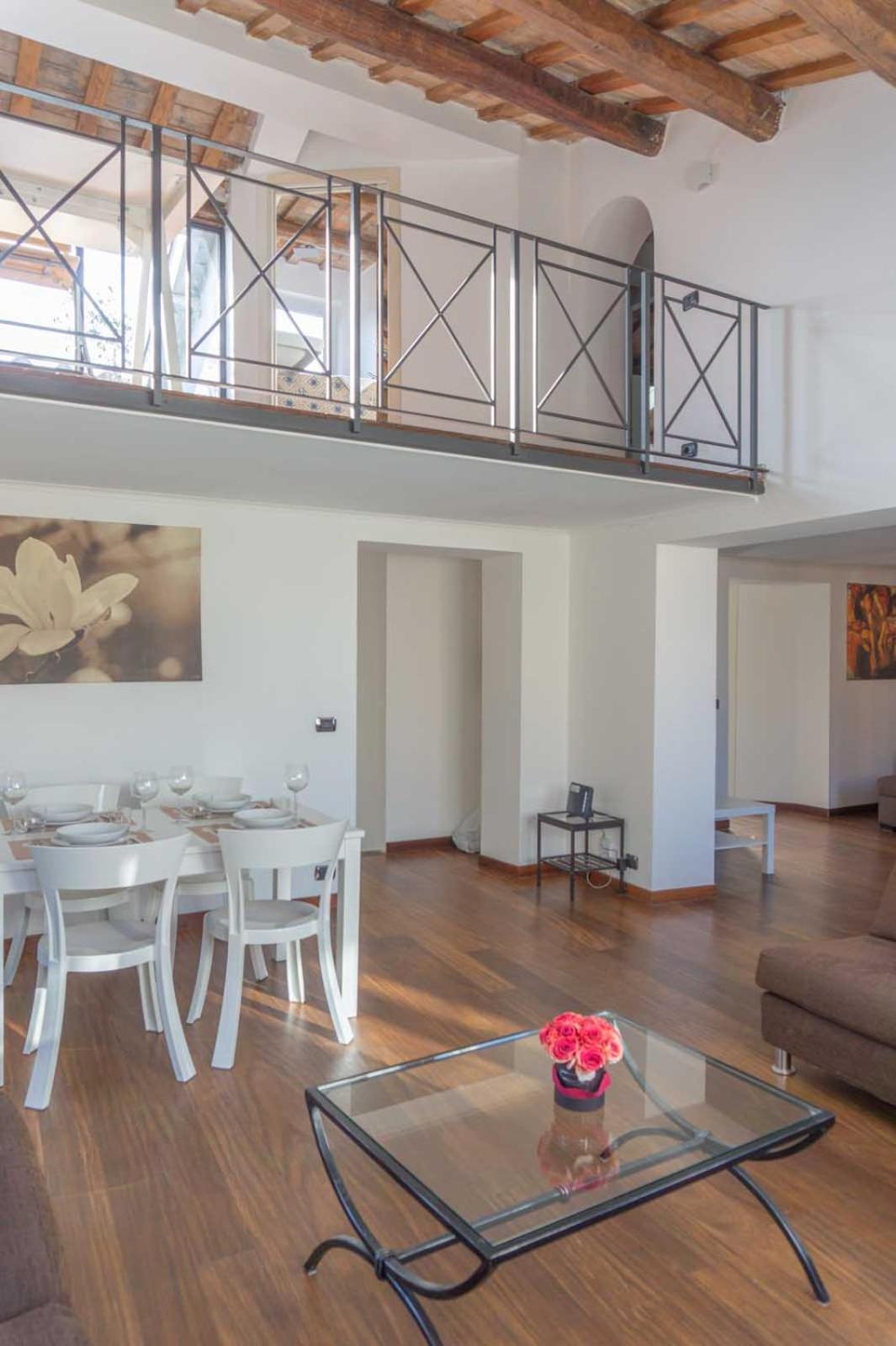 Lusso E Panorama Senza Paragoni, Loft Trastevere Rom Exterior foto