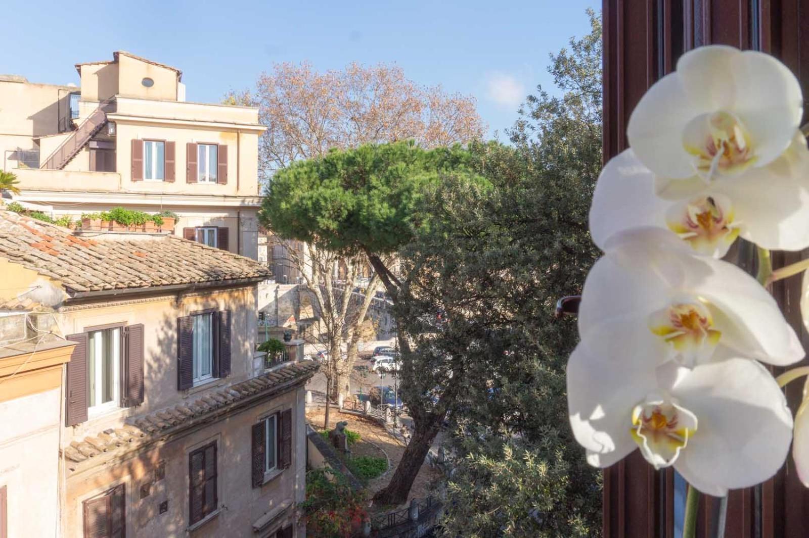 Lusso E Panorama Senza Paragoni, Loft Trastevere Rom Exterior foto