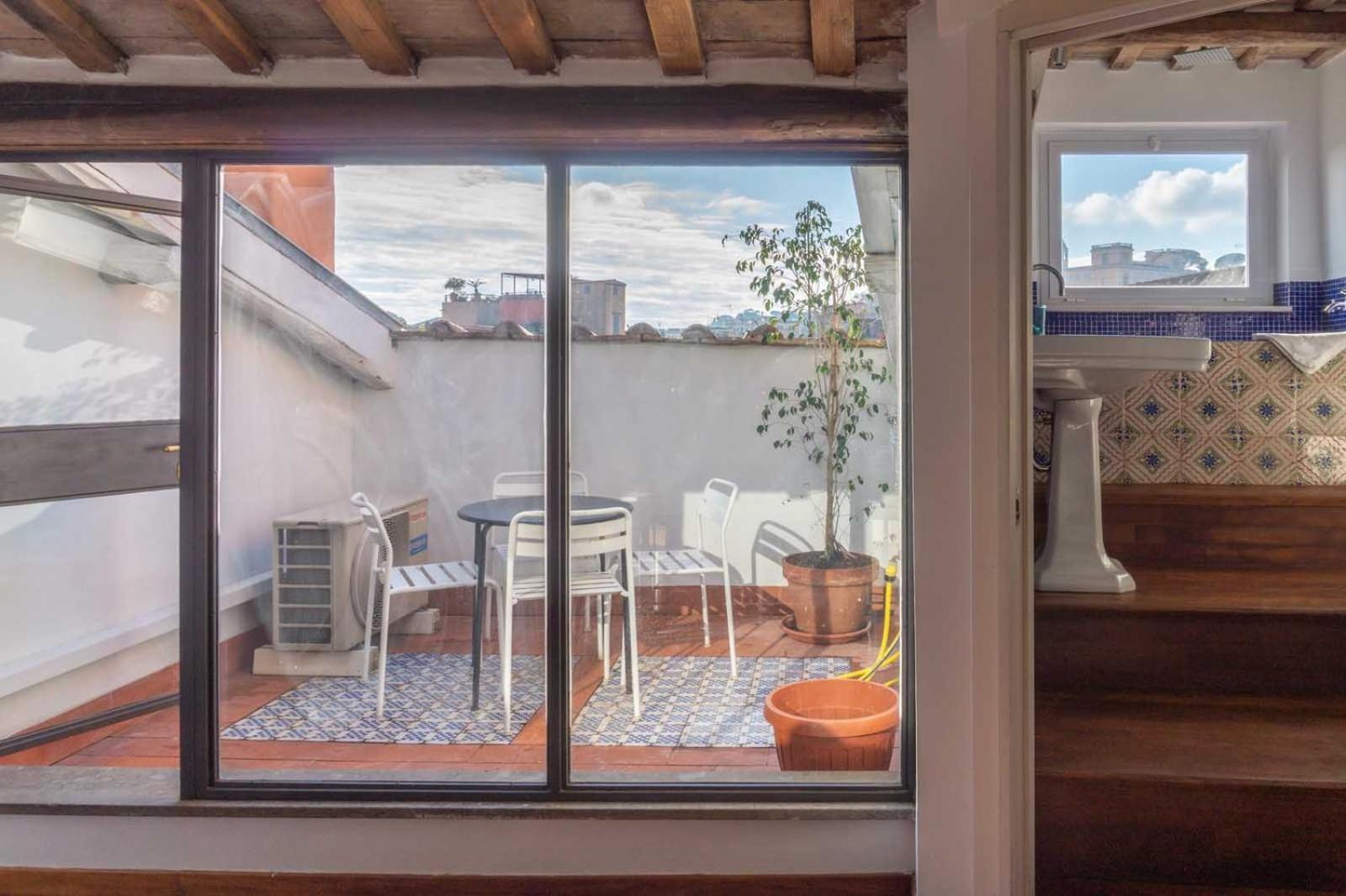 Lusso E Panorama Senza Paragoni, Loft Trastevere Rom Exterior foto